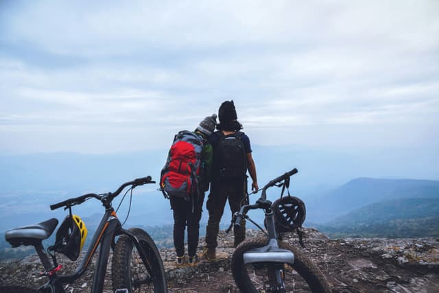 I want to travel by bike...