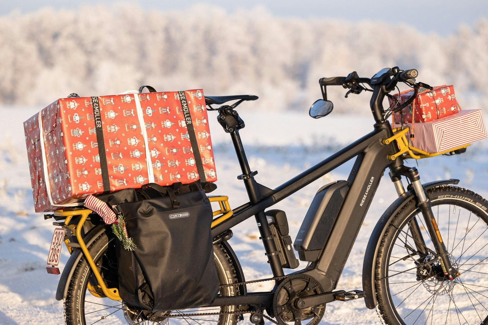 <red>10 idées de cadeaux</red> pour un fan de vélo