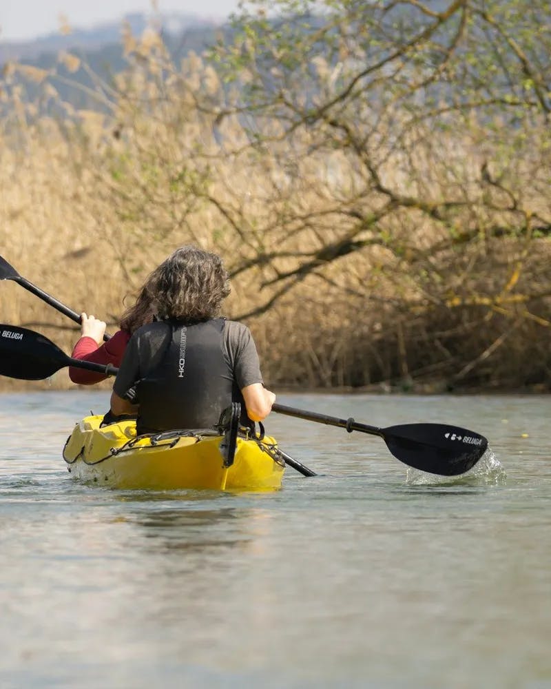 Quelle est la vraie différence entre un <blue>kayak et un canoë</blue> ? -image