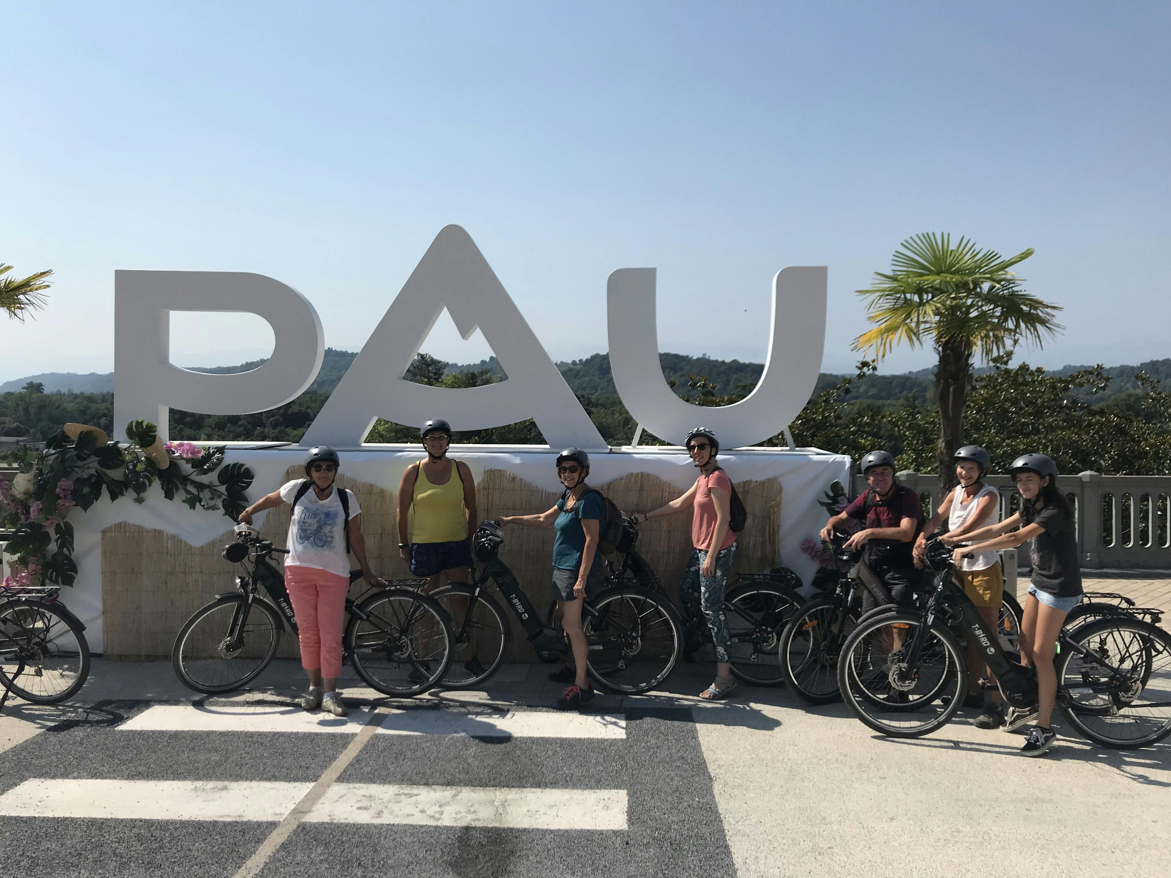 Le grand tour de Pau à vélo électrique